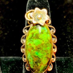Sterling and turquoise ring